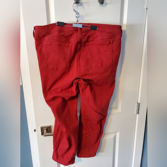Torrid Red Jeans - Picture 2 of 3